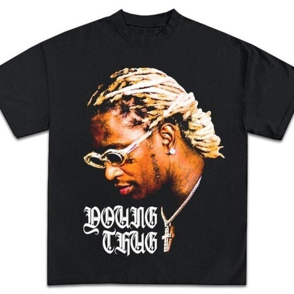 Young Thug Classic Hip Hop Rapper Fan Unisex Streetwear Concert Tee T-Shirt 165